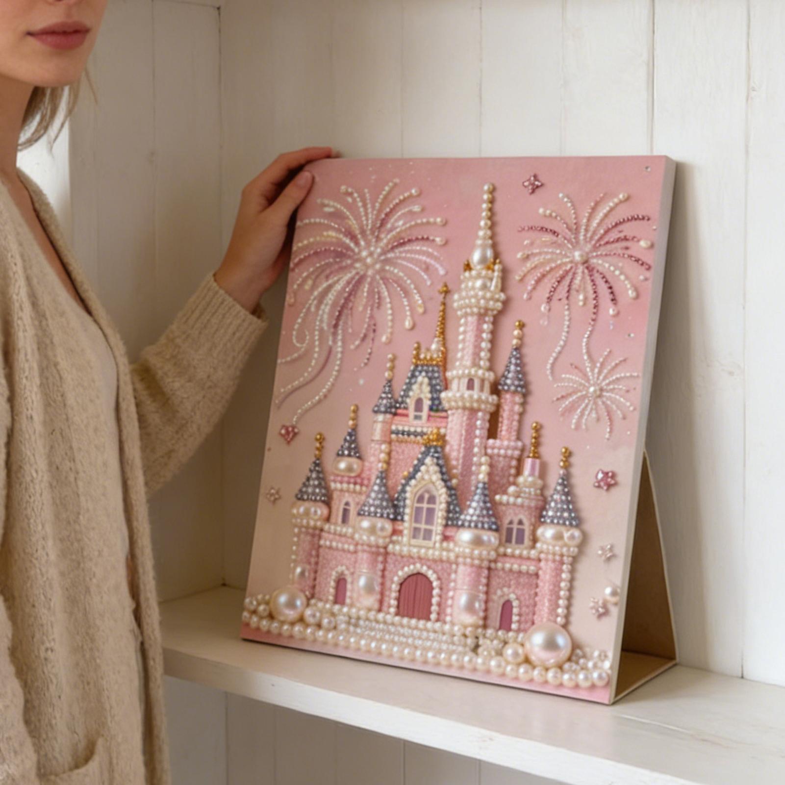 Art Craft Holiday - DIY Perlenmalerei-Set Perlenkunst-Handwerk für Erwachsene Anfänger