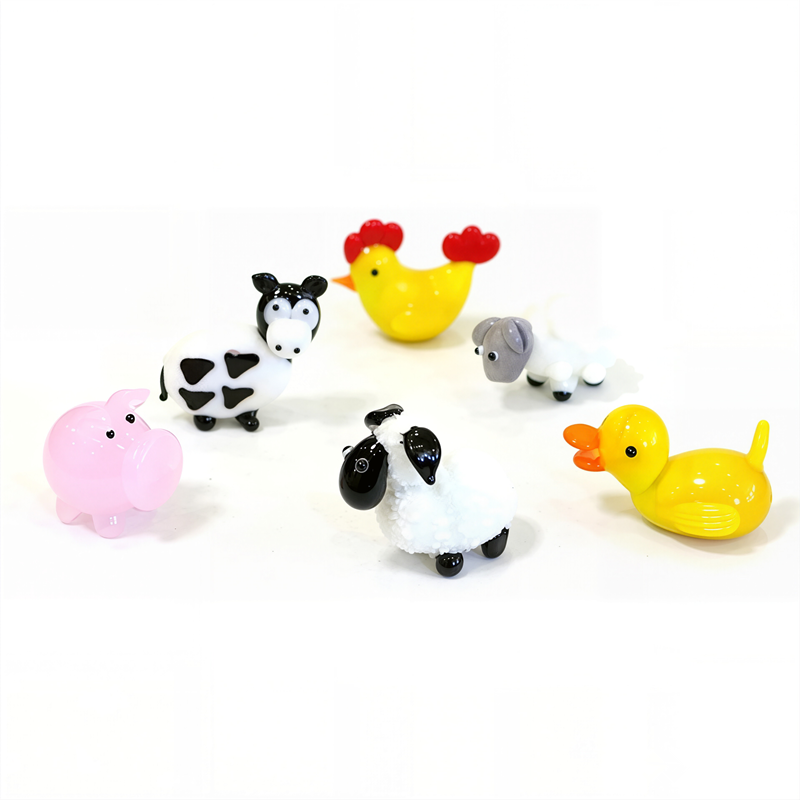 Art Craft Duck - Ostern Dekor Winzigen Glas Tier Statue