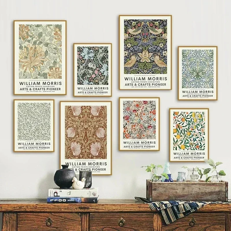 Art Craft William Morris - Nordic Leinwand Malerei Poster Ästhetik HD