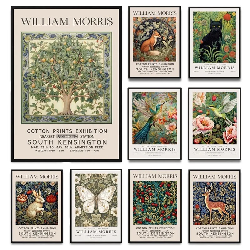 Art Craft William Morris - William Morris Kunstwerk Poster Museum Ausstellung