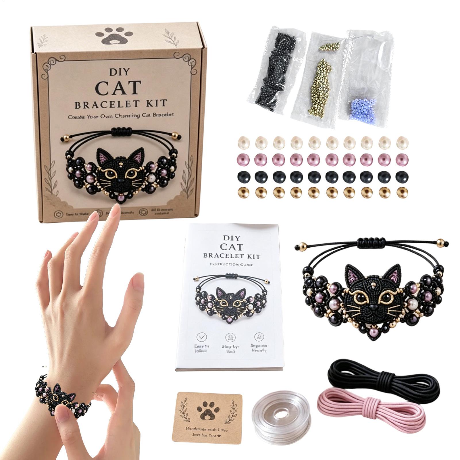 Art Craft Holiday - 3D Perlen-Tier-Armband Bastelset 3D Lustiges Vogel-Kunsthandwerk