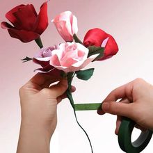 Art Craft Items - 1 Rolle 13,6m DIY Blumendekorationsband Selbstklebendes