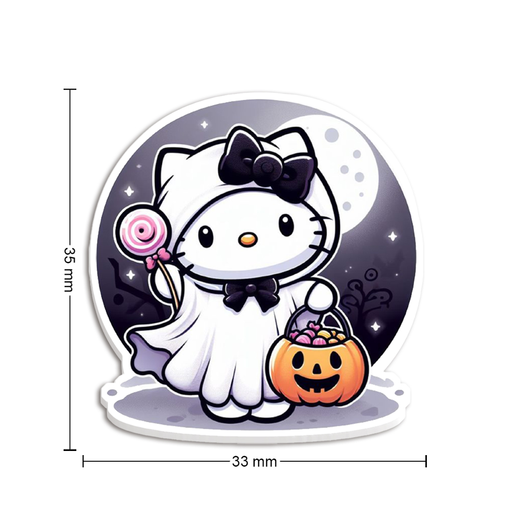 Art Craft Items - 10 Stück/Set Sanr Halloween Hello Cat