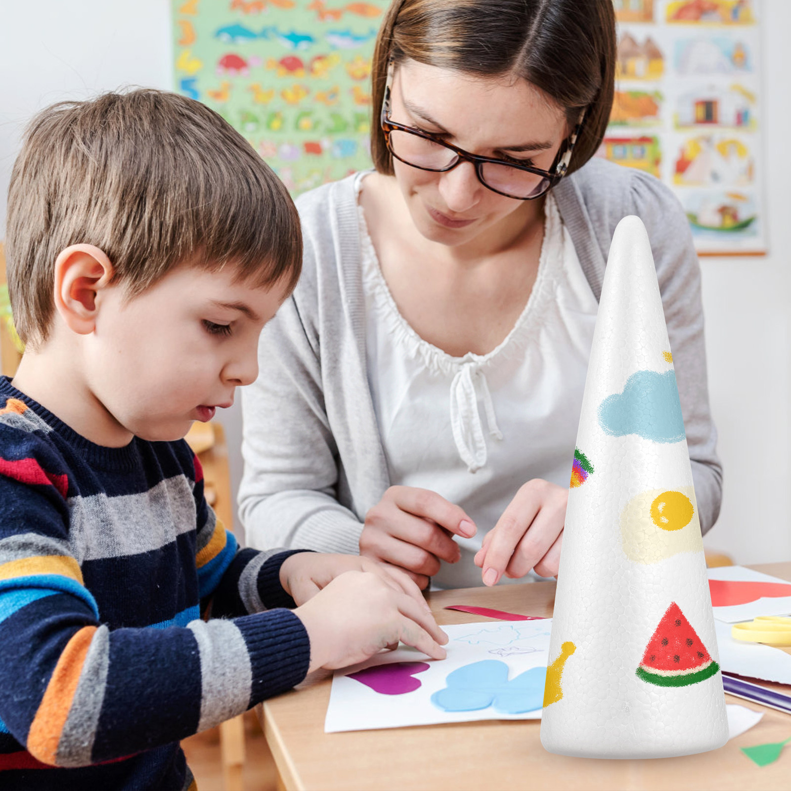 2 Stück Schaumstoff-Bastelkege – Art Craft Holiday Bewertung und Preis