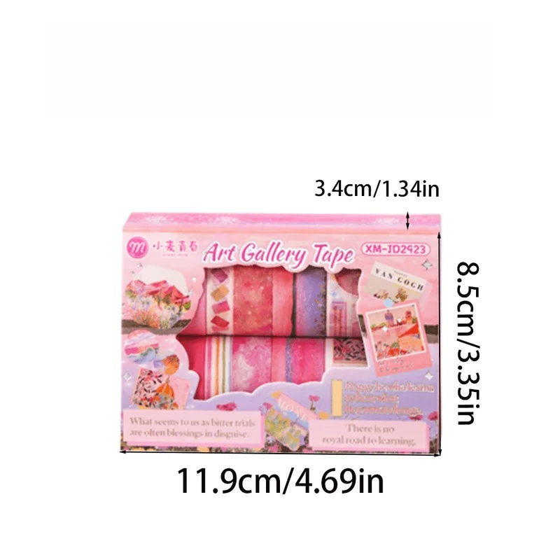 Art Gallery Washi Tape Set, 12 – Art Craft Gallery Bewertung und Preis