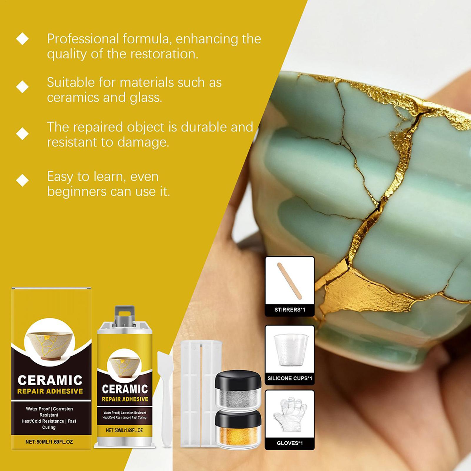 Goldkleber für Keramik, Glas,  – Art Craft Workshop Bewertung und Preis