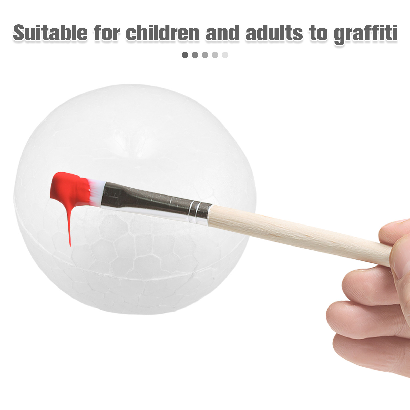 20 Stück weiße Schaumstofffrüc – Art Craft Holiday Bewertung und Preis