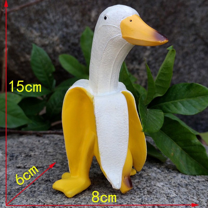 Bananen-Ente, kreative Gartend – Art Craft Duck Bewertung und Preis