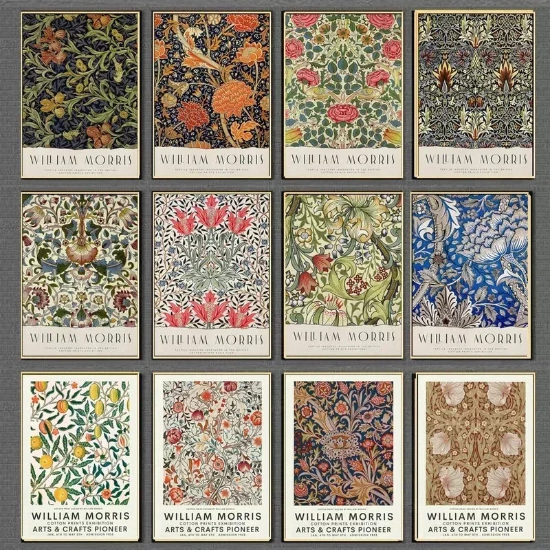 Nordic Leinwand Malerei Poster – Art Craft William Morris Bewertung und Preis