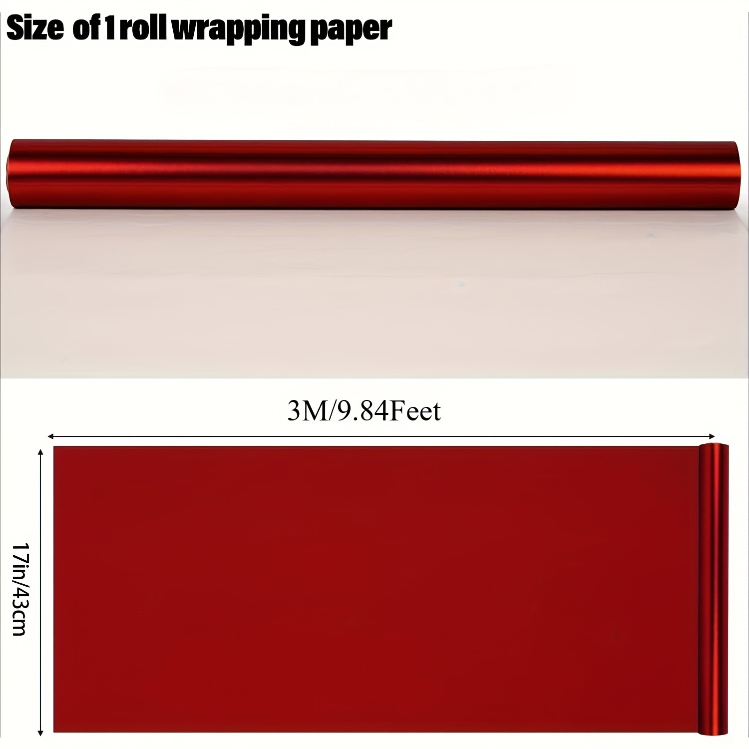 1 Rolle Einfarbiges Großformat – Art Craft Items Bewertung und Preis