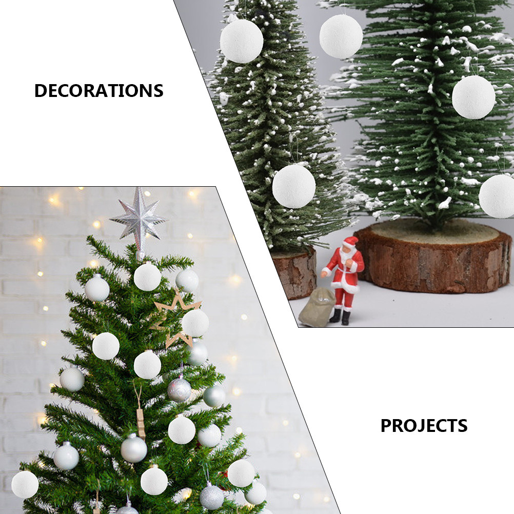 6-teiliges weißes Weihnachtsse – Art Craft Holiday Bewertung und Preis