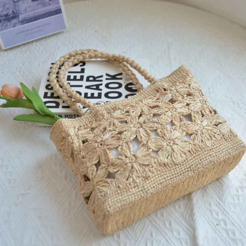 Bohemian Blume Stroh Tasche To – Art Craft Items Bewertung und Preis