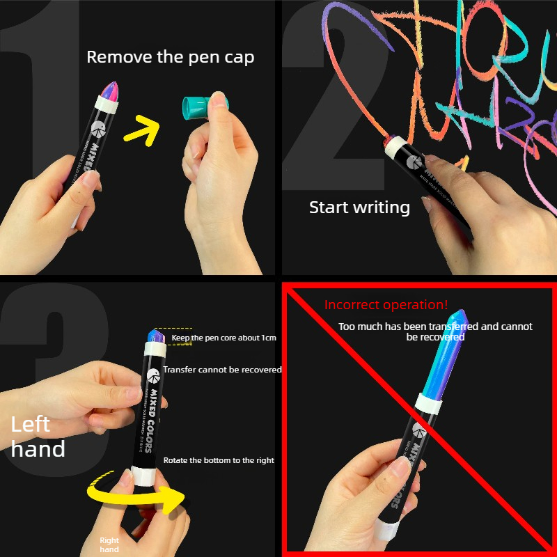 1 Stück Gemischter, fester, öl – Art Craft Rainbow Bewertung und Preis