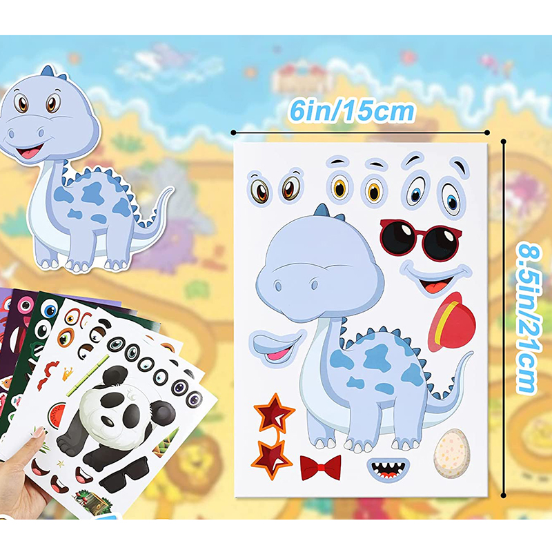 12/24 Blatt „Make a Face“-Aufk – Art Craft Zoo Bewertung und Preis