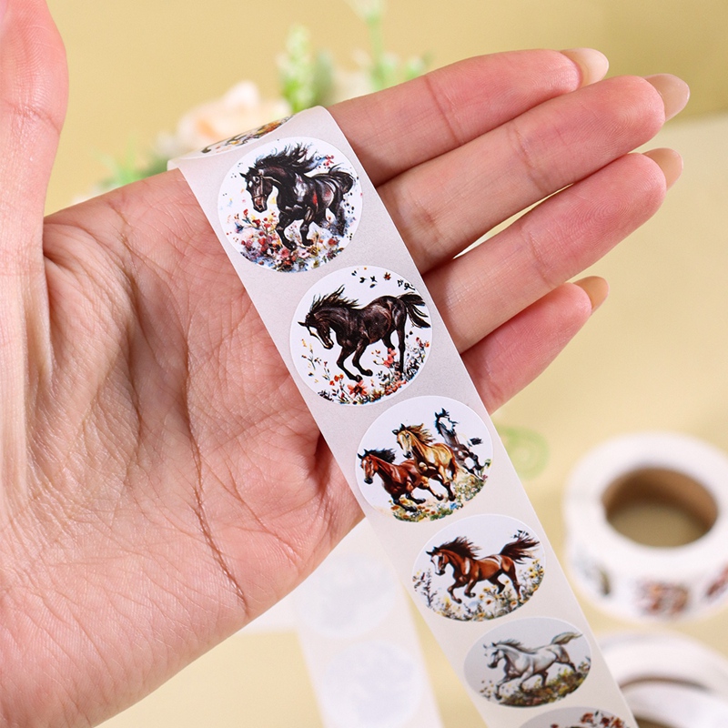 500 Stück/Rolle Pferde-Blumen- – Art Craft Items Bewertung und Preis
