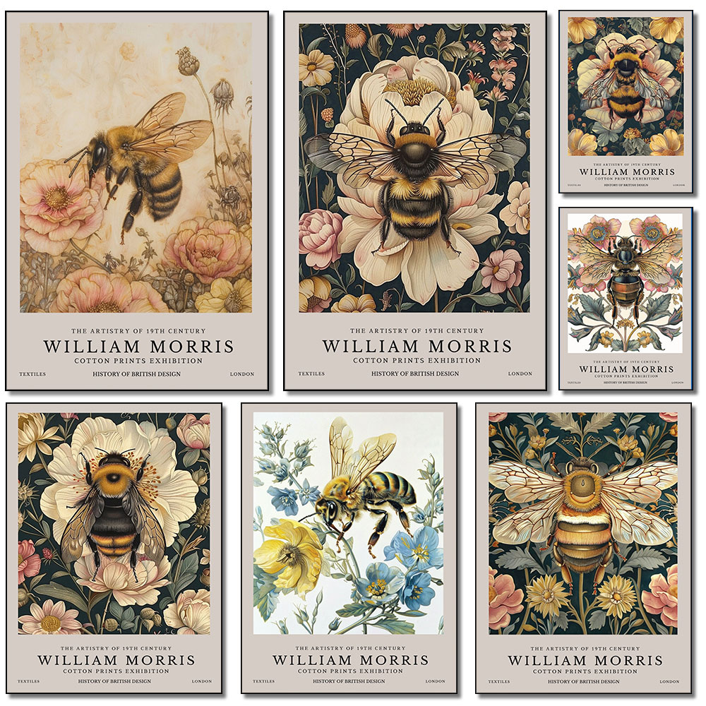 Retro-Poster mit William Morri – Art Craft William Morris Bewertung und Preis