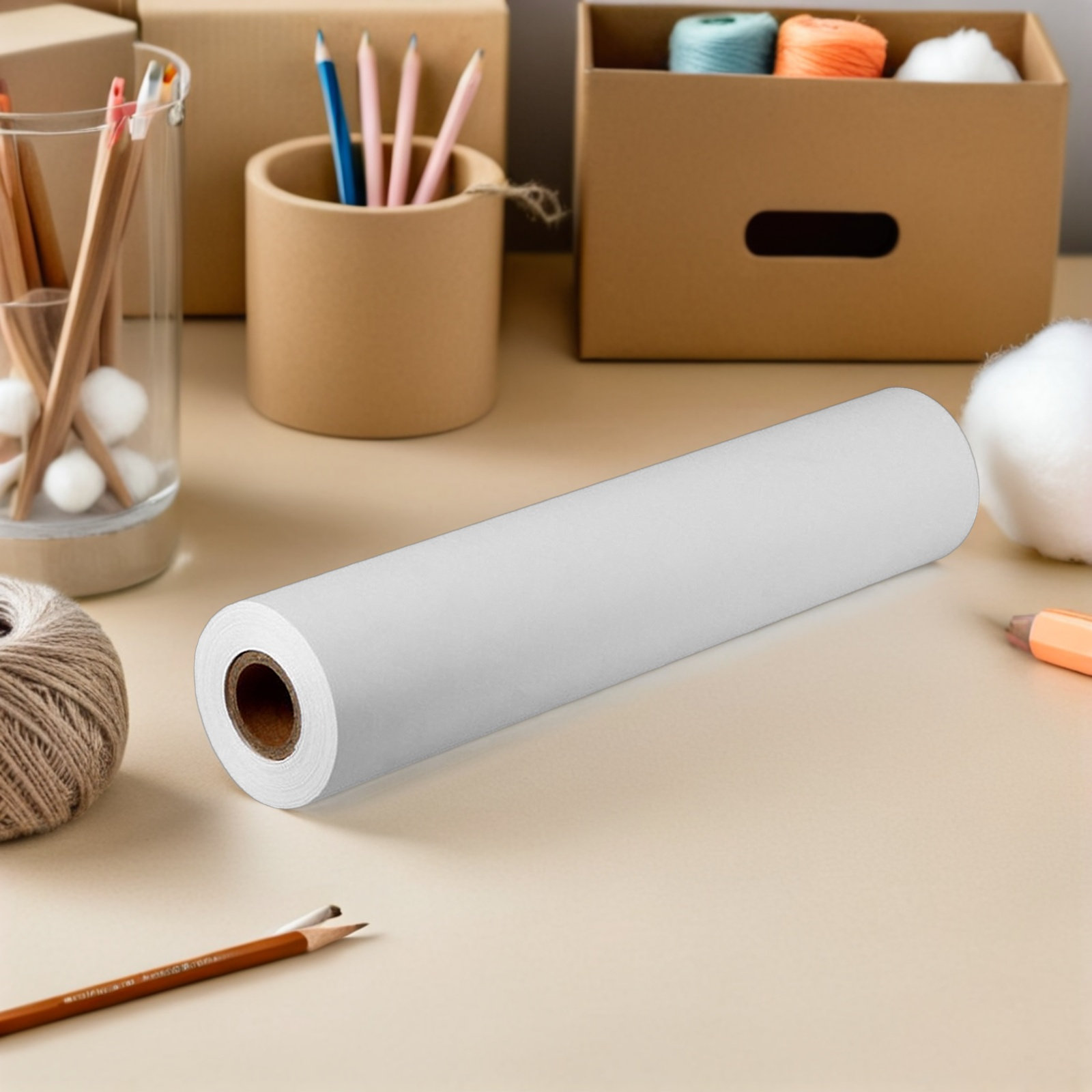 9M Zeichenpapierrolle, weißes  – Art Craft School Bewertung und Preis