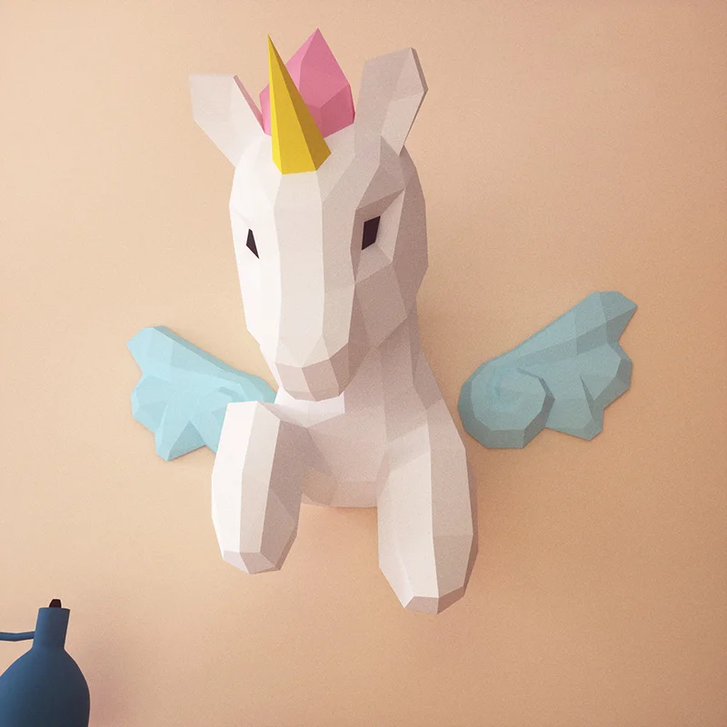 Regenbogen-Einhorn-Tier-Wandde – Art Craft Rainbow Bewertung und Preis