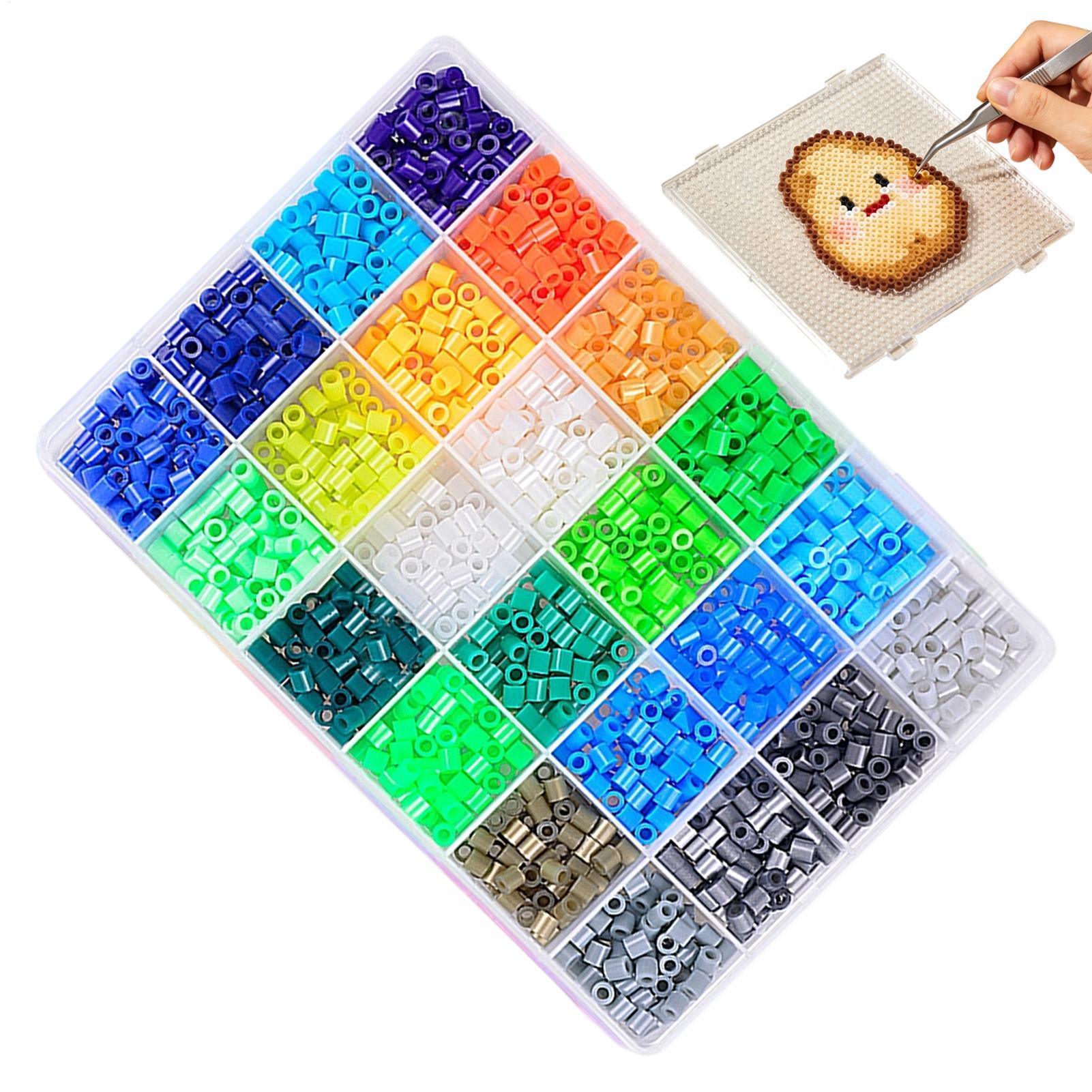 Melty Beads 24-Farben DIY-Bast – Art Craft Workshop Bewertung und Preis