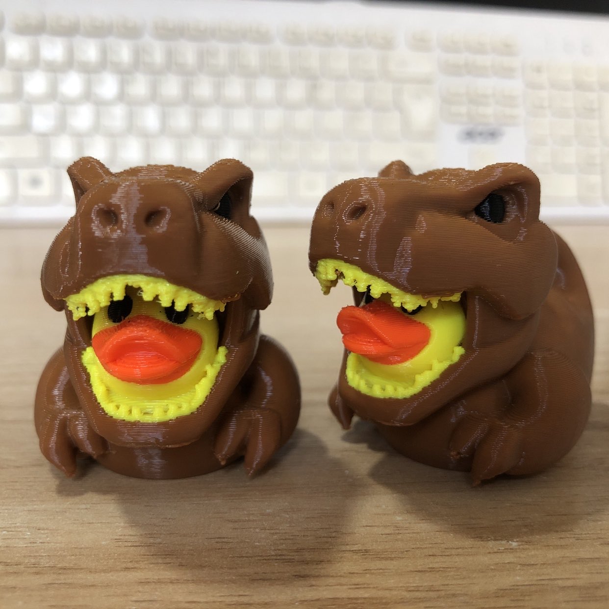 3D-gedruckte Dinosaurier-Enten – Art Craft Duck Bewertung und Preis