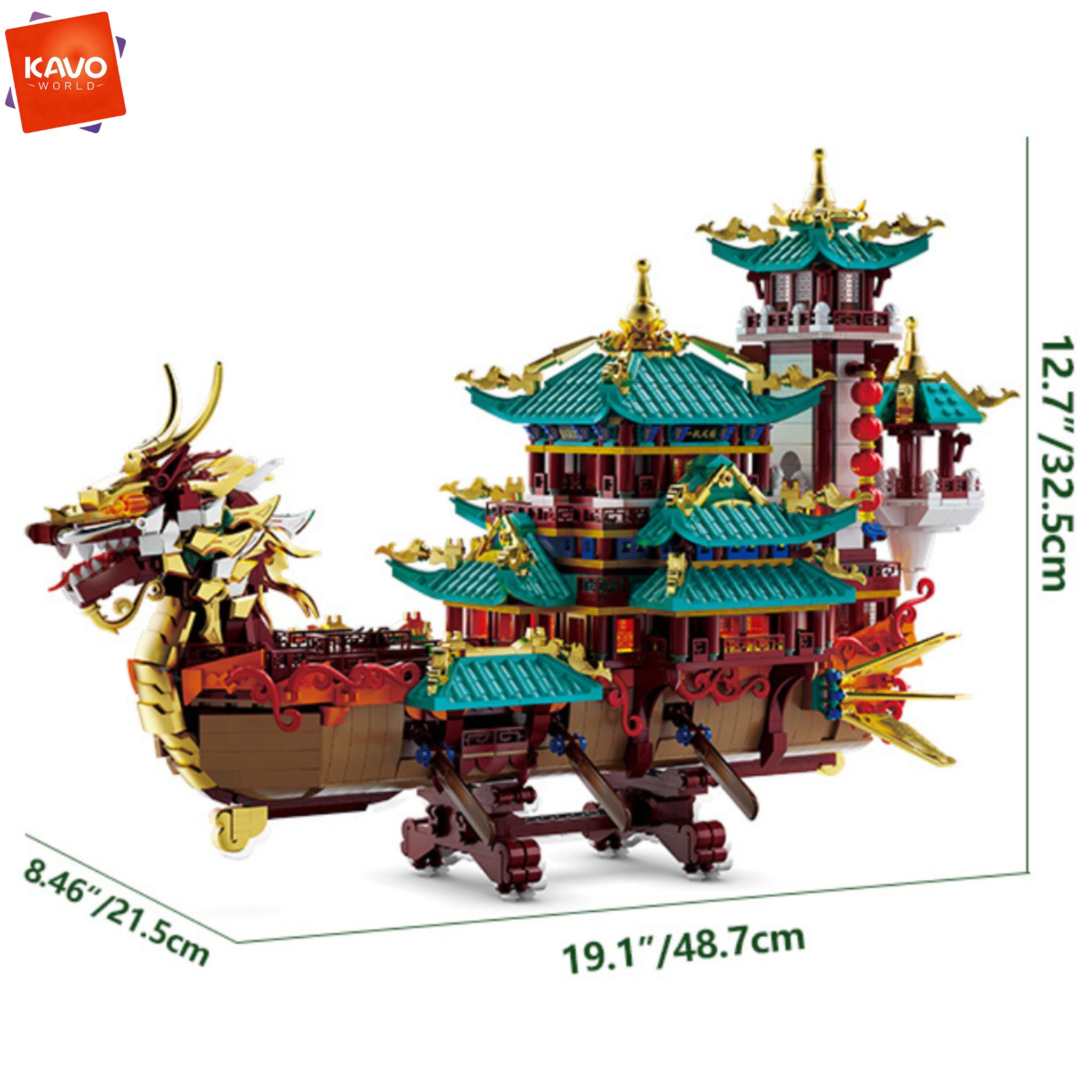 KAVOWORLD 2453-teiliger Drache – Art Craft Meaning Bewertung und Preis