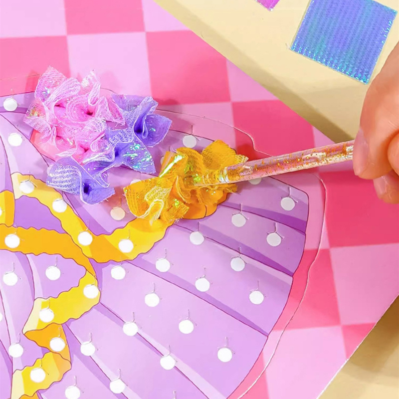 Kinder-Stoffkunst-Set Poke Dra – Art Craft Rainbow Bewertung und Preis