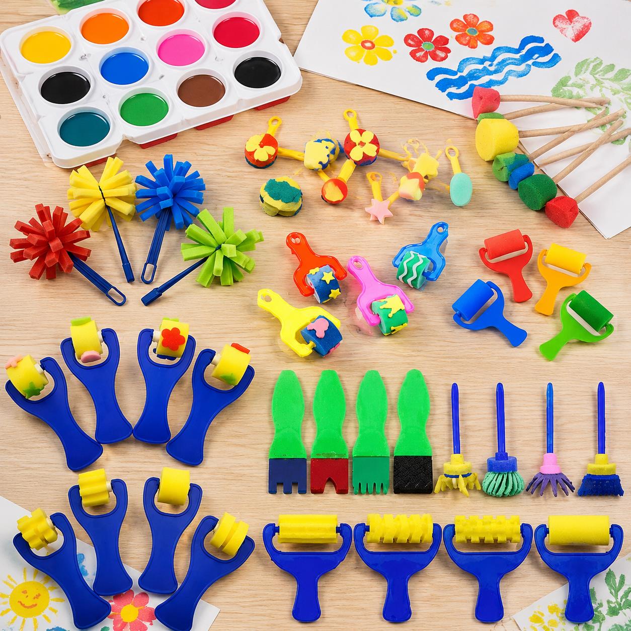 Großpackung mit Mal- und Pinse – Art Craft Workshop Bewertung und Preis