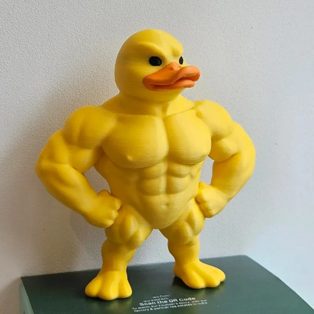 Muskel-Enten-Statue – 3D-Deskt – Art Craft Duck Bewertung und Preis
