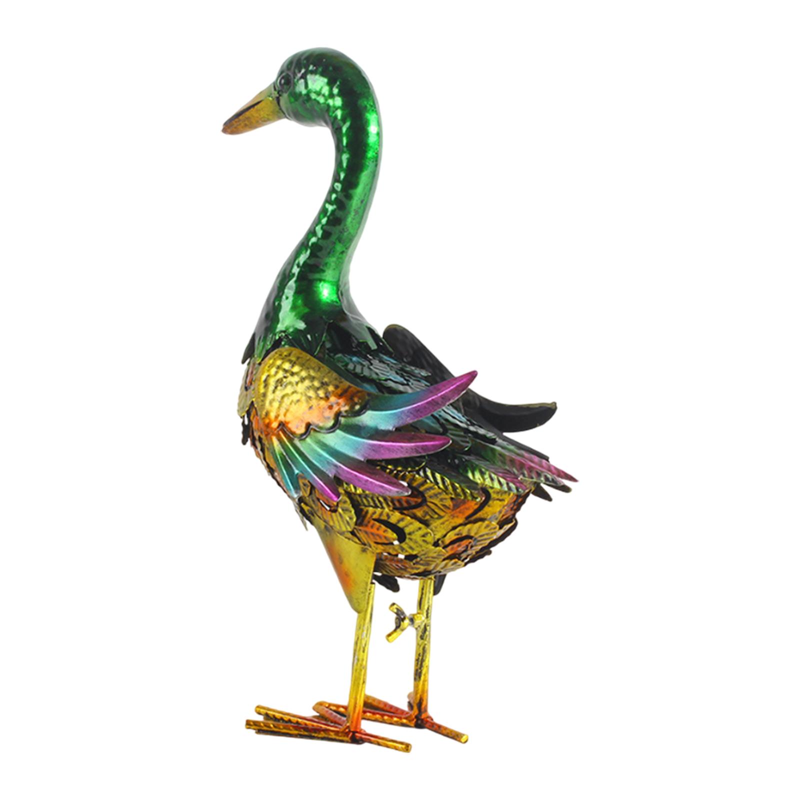 Stehende Entenstatue aus Eisen – Art Craft Duck Bewertung und Preis