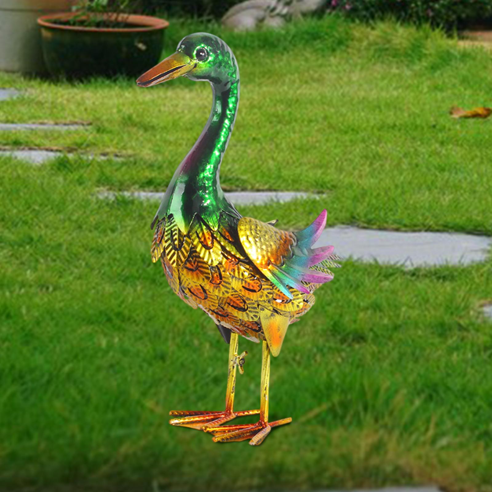 Stehende Entenstatue aus Eisen – Art Craft Duck Bewertung und Preis