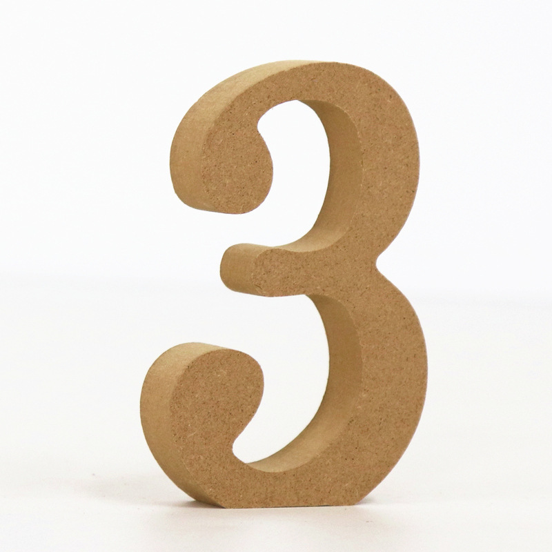 1pc 10cm Holz Farbe Zahlen 0-9 – Art And Craft Numbers Bewertung und Preis