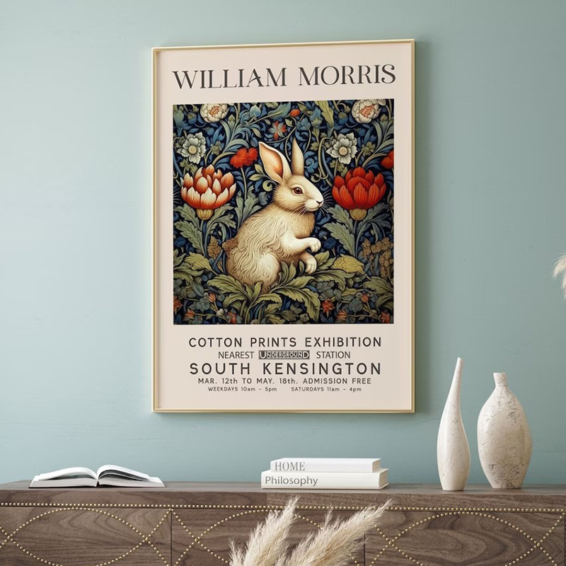 Vintage William Morris Ausstel – Art Craft William Morris Bewertung und Preis