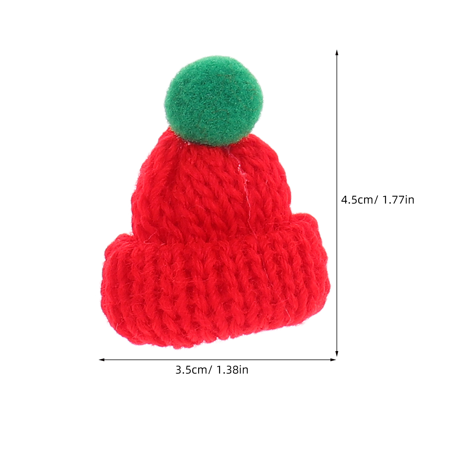 60 Stück Mini-Strickmützen zum – Art Craft Holiday Bewertung und Preis