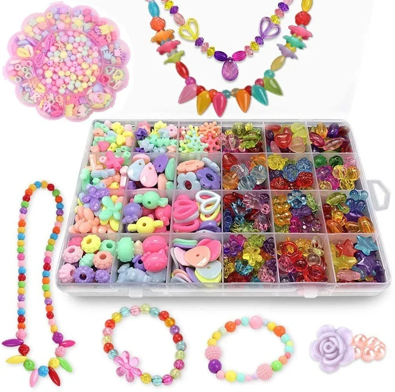 Mädchen DIY Perlen Set Schmuck – Art Craft Rainbow Bewertung und Preis