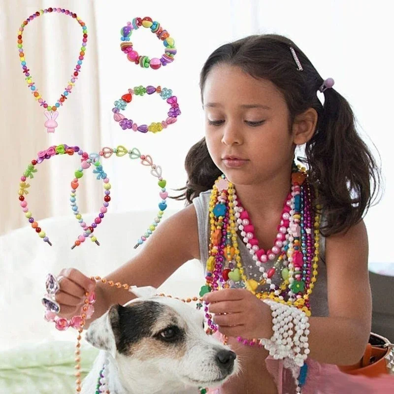 Mädchen DIY Perlen Set Schmuck – Art Craft Rainbow Bewertung und Preis